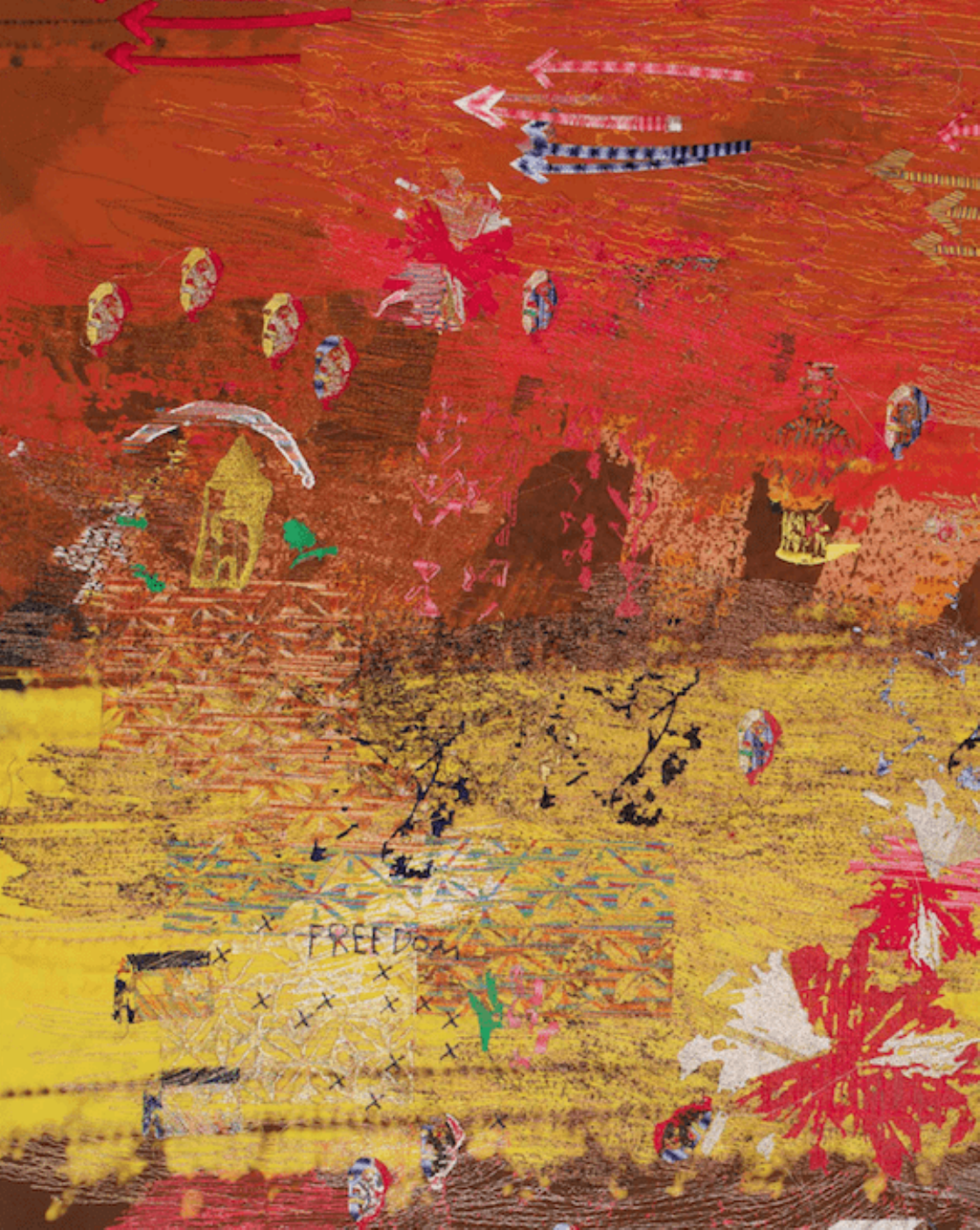 Project textile artwork 1